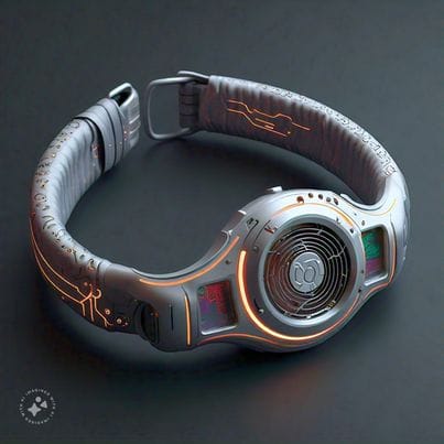 Portable wearable neck fan