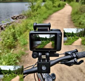 Using Adventure-Ready 4K Action Camera: DJI Action 2 Power Combo"